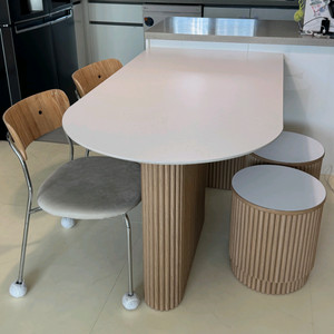 세라믹 템바보드 테이블 식탁 (1500) 이미지