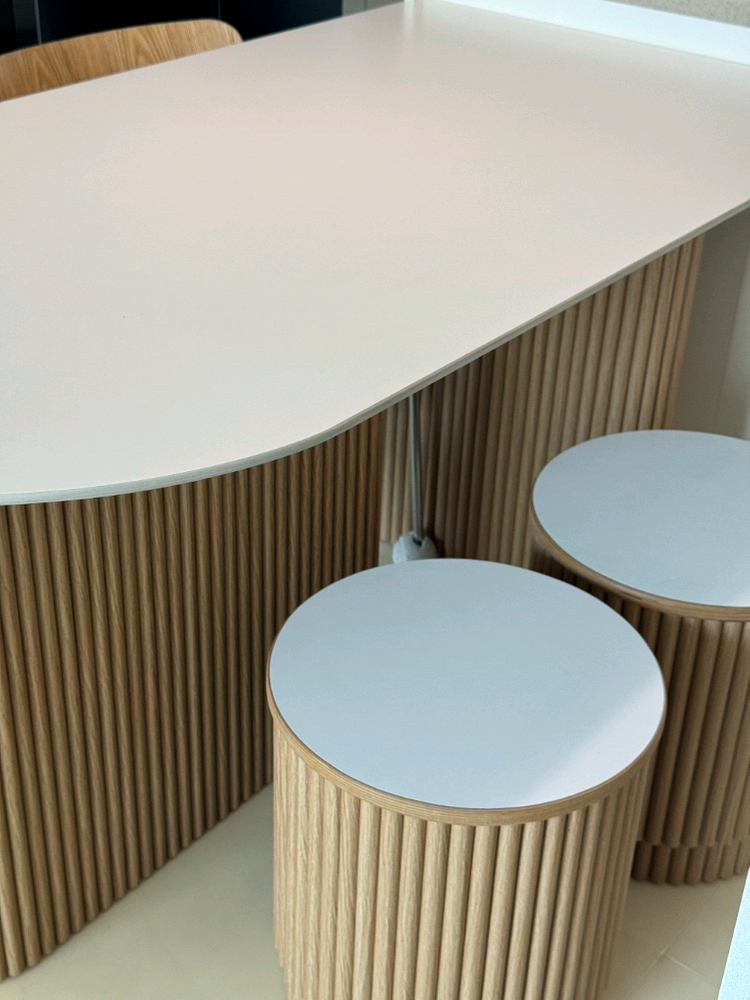 세라믹 템바보드 테이블 식탁 (1500) 이미지