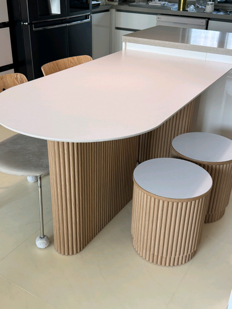 세라믹 템바보드 테이블 식탁 (1500) 이미지