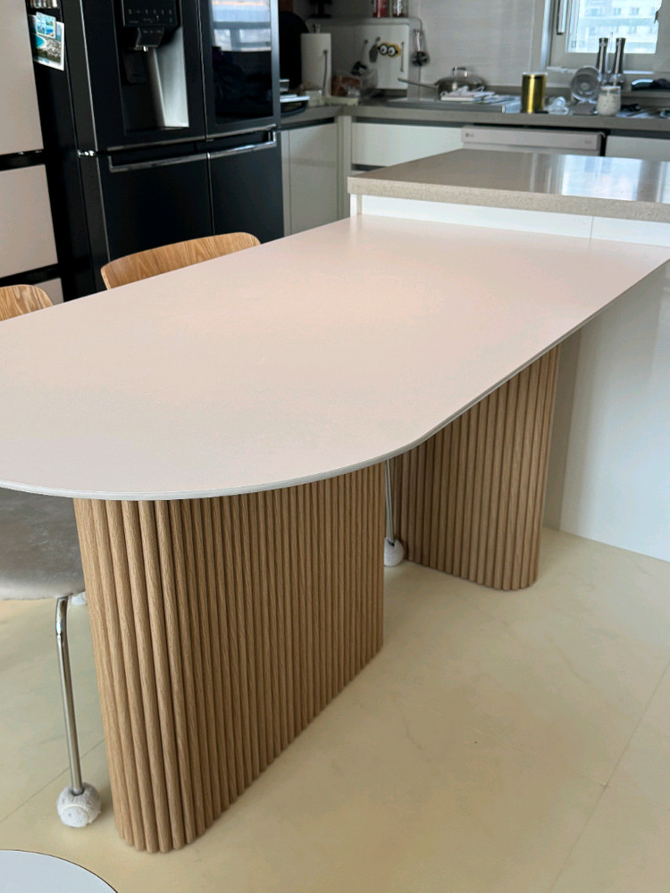 세라믹 템바보드 테이블 식탁 (1500) 이미지