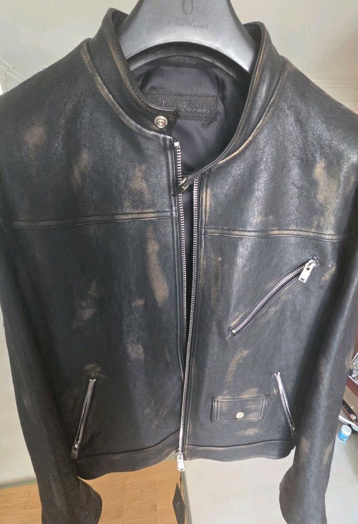 느와르라르메스 남성 가죽자켓 이미지