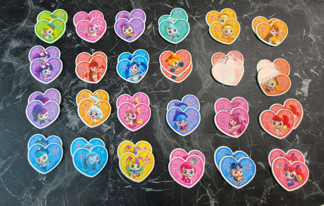 티니핑 메모리게임2개.옥토넛1개 ,브레드이발소1개 세게국기1개총 5종 이미지