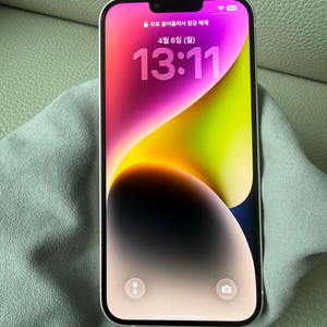 (교신가능)아이폰14 플러스 화이트 자급제 팝니다 이미지