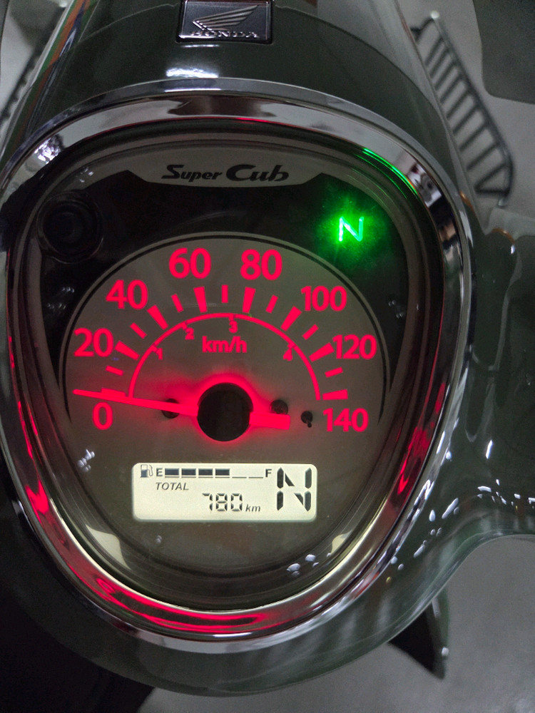 25년식 슈퍼커브110, 780km판매 이미지