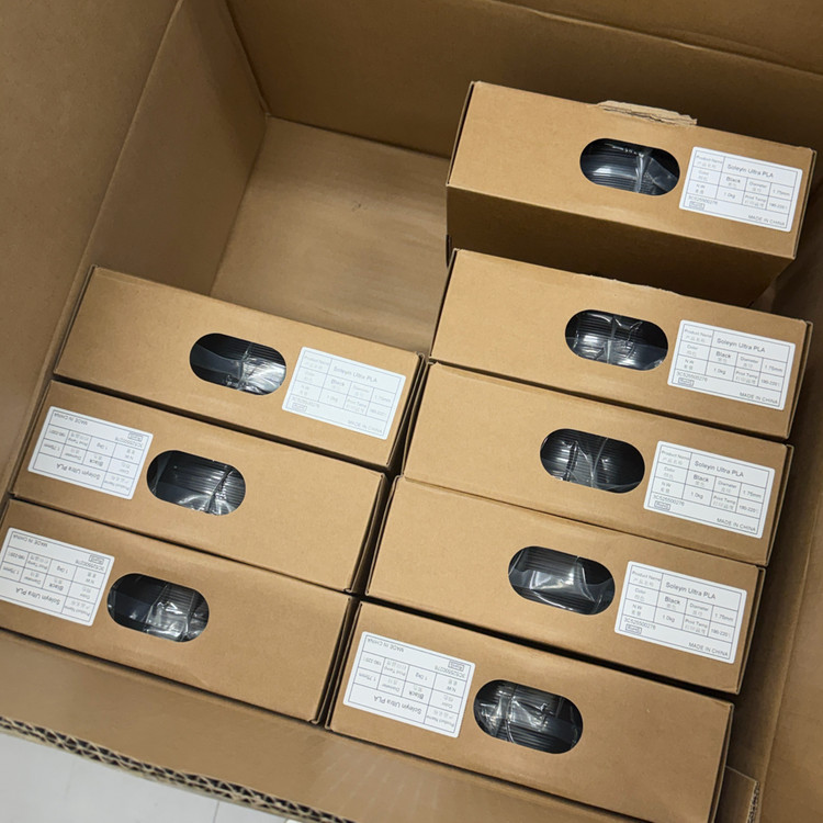 솔레인 필라멘트 pla 블랙 1kg 이미지