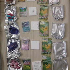 포켓몬 일러스트 카드풍 피규어(내용참고) 이미지