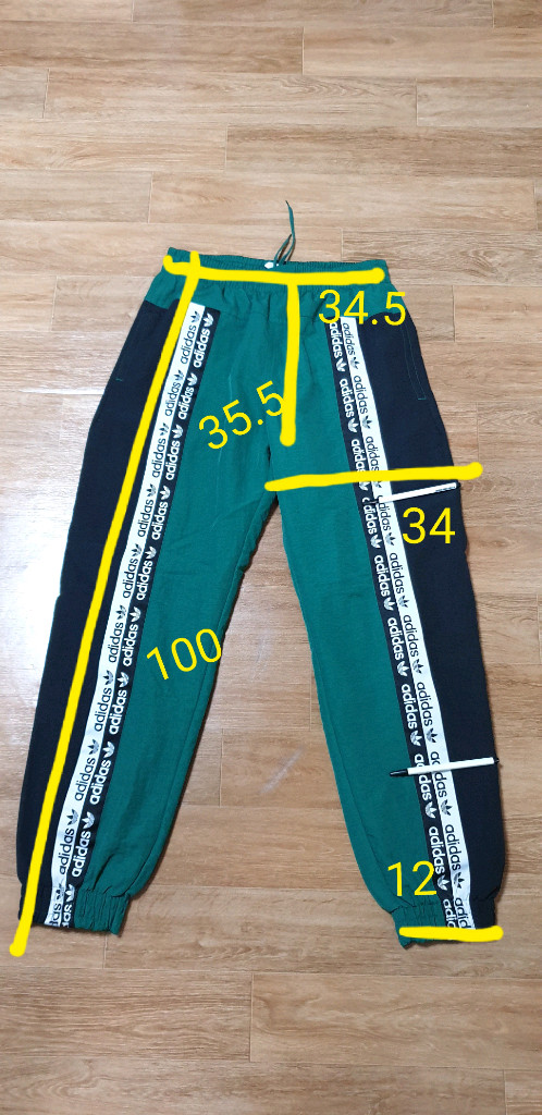 남.32-33) 아디다스 남성 트레이닝 바지 RYVA / 조깅 웨이트 스포츠 이미지