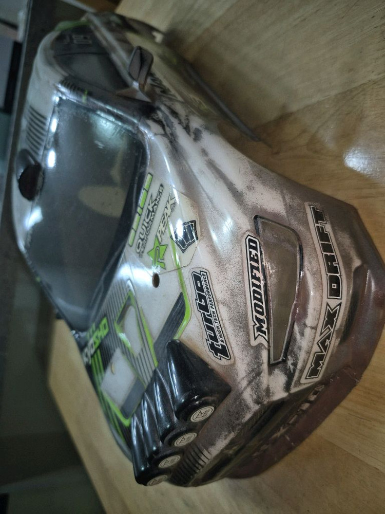 (중고)교쇼1/10랠리RC카전용(웨더링도색*바디커버)페이저랜서에볼루션,알씨카바디커버~바람에언덕에서 이미지