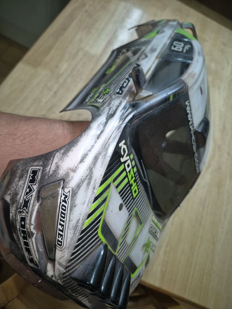 (중고)교쇼1/10랠리RC카전용(웨더링도색*바디커버)페이저랜서에볼루션,알씨카바디커버~바람에언덕에서 이미지