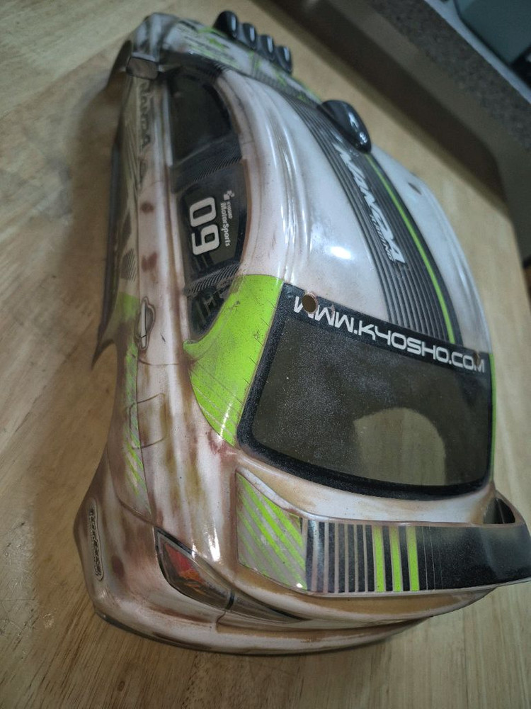 (중고)교쇼1/10랠리RC카전용(웨더링도색*바디커버)페이저랜서에볼루션,알씨카바디커버~바람에언덕에서 이미지