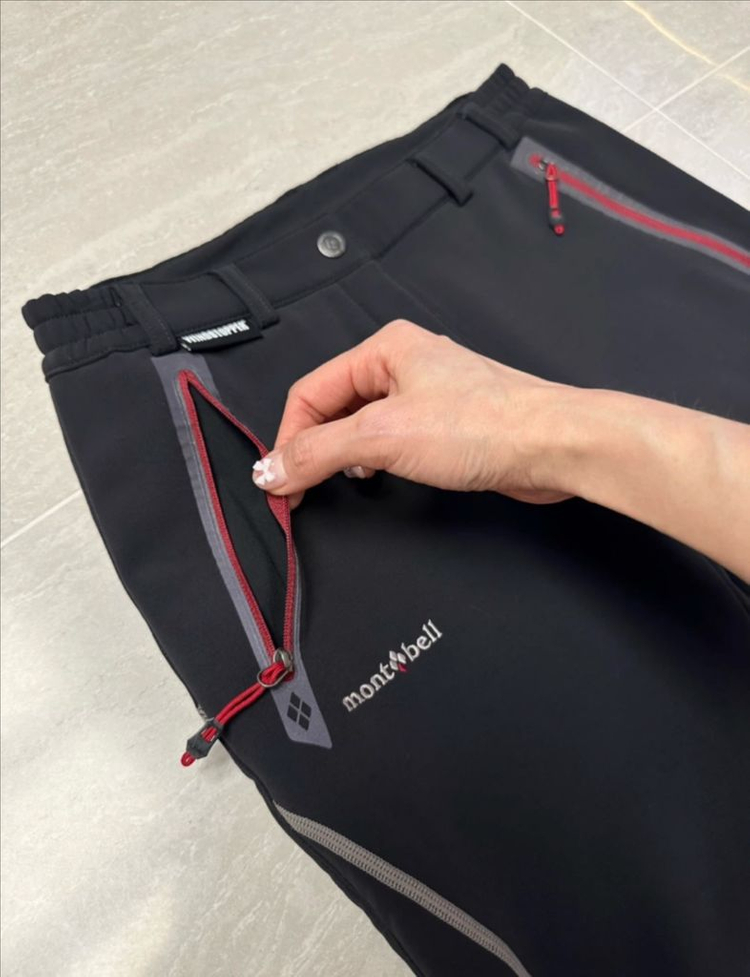 montbell 몽벨 여성용 등산팬츠 (블랙) 이미지