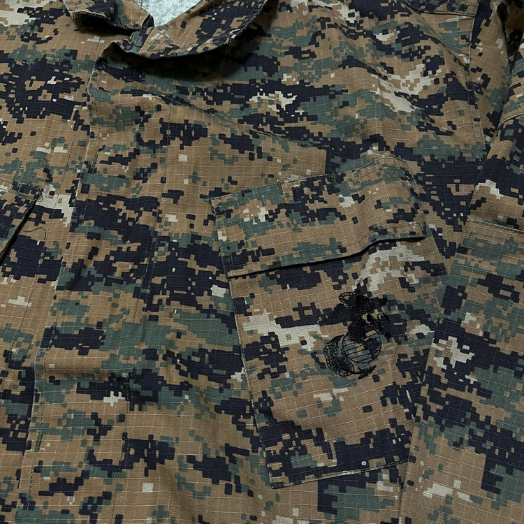 미해병대 미군 밀리터리 우드마펫 전투복 상하의 세트 M/95 이미지