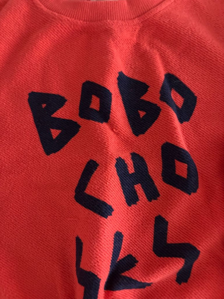 보보쇼즈 맨투맨 로고 티셔츠 이미지