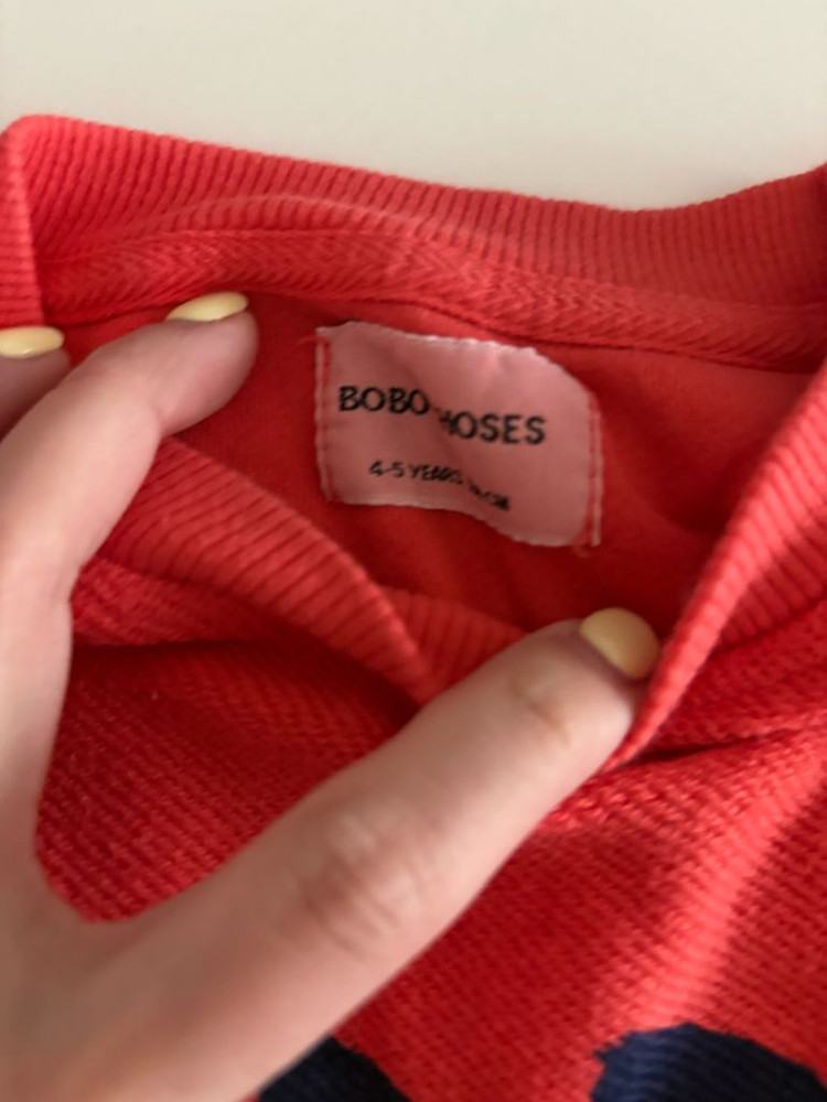 보보쇼즈 맨투맨 로고 티셔츠 이미지