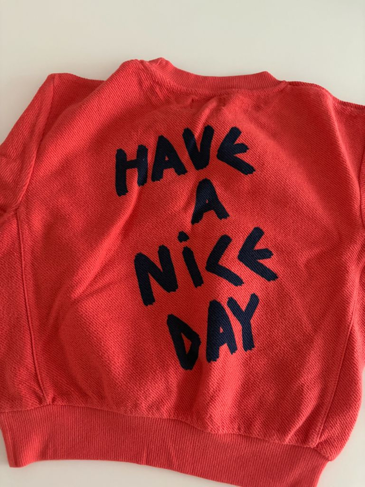 보보쇼즈 맨투맨 로고 티셔츠 이미지