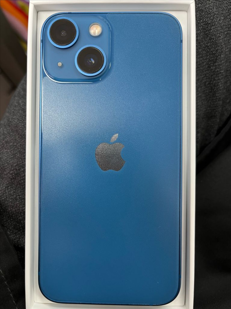 아이폰13미니 128g 자급제 블루(배터리100%) 이미지