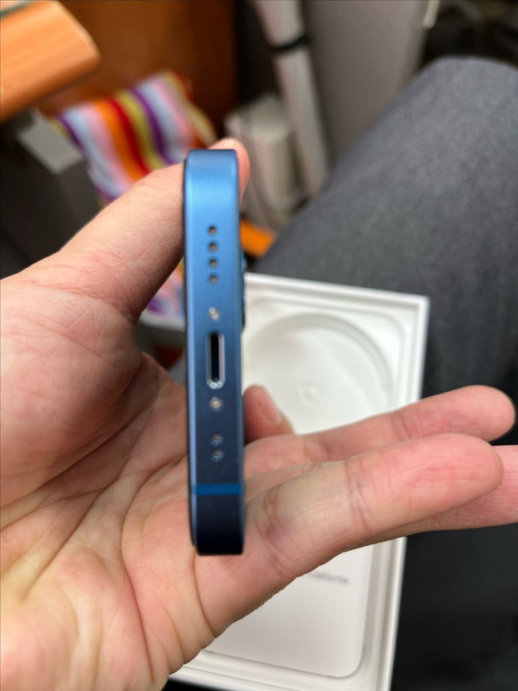 아이폰13미니 128g 자급제 블루(배터리100%) 이미지