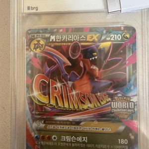 포켓몬 카드 m한카리아스 ex 프로모 월챔 brg10 이미지