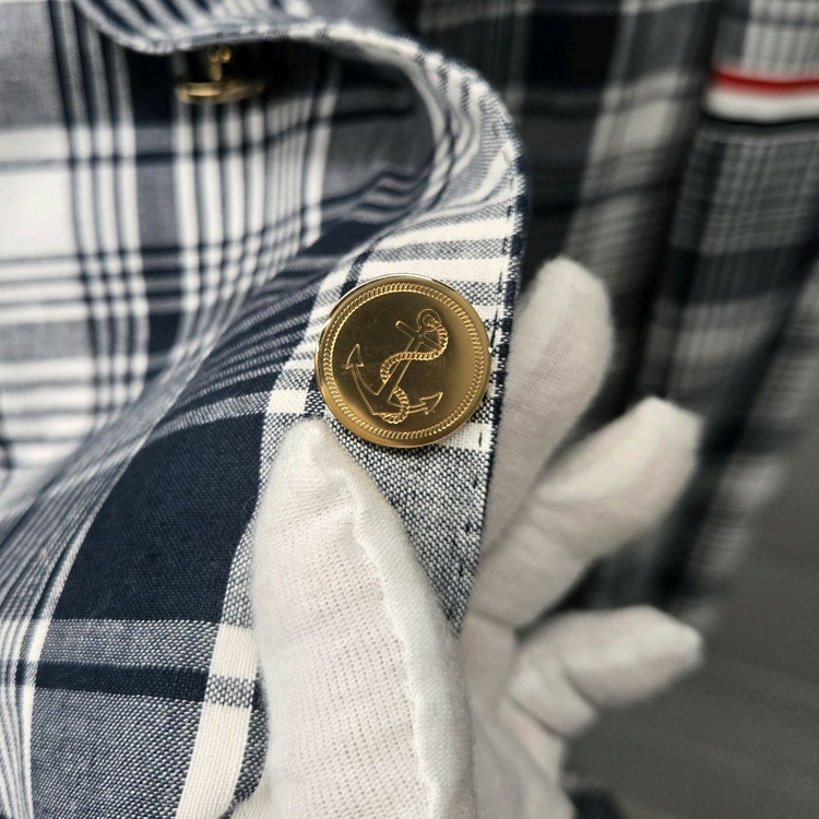 새상품 / 톰브라운 RWB 암밴드 체크 블레이저 수트 정장 셋업 이미지