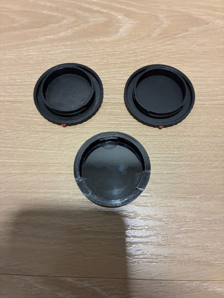 올림푸스 펜f 바디캡, 렌즈뒷캡 이미지