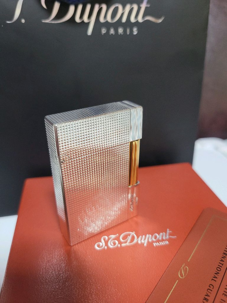 [새상품급,풀세트] 듀퐁라이터 라인2 ca18160 개츠비 콤비 듀퐁 라이타 이미지