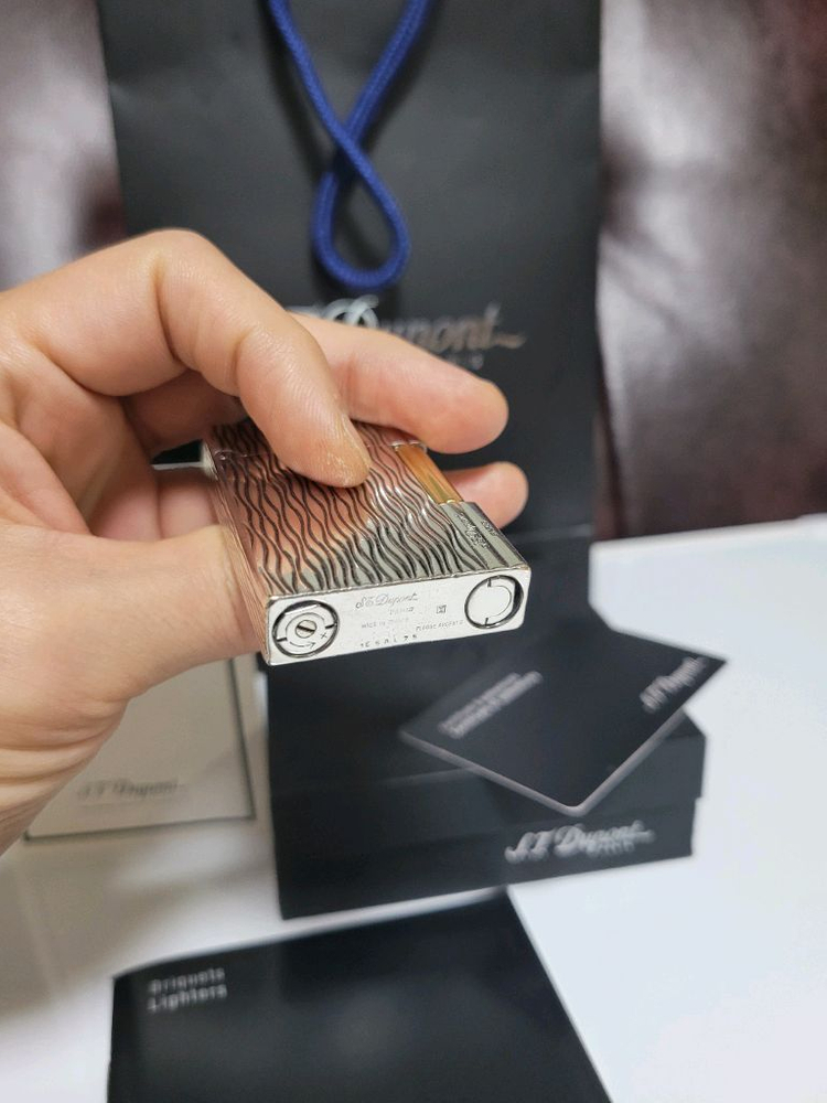 [풀세트] 듀퐁라이터 라인2 ca18101 파이어 콤비 듀퐁 라이타 이미지