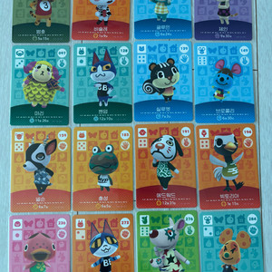 [정품]한국판 모동숲 모여봐요 동물의숲 정품 아미보카드 이미지