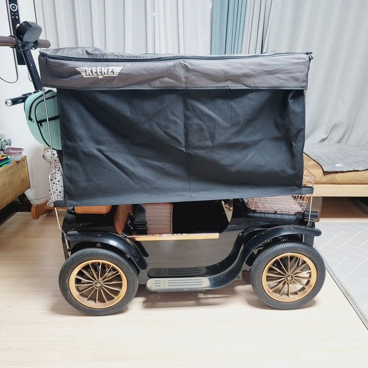어린이 전동차 디트로네S 600W 몬스터 더블보드 산타자 트레일러 패키지 판매 이미지