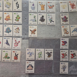 포켓몬 띠부씰 시즌5 전설 우라오스 루기아 등 이미지