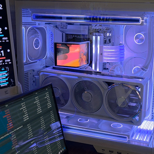 TRYX PANORAMA 3D SE 360 화이트 수냉쿨러 이미지