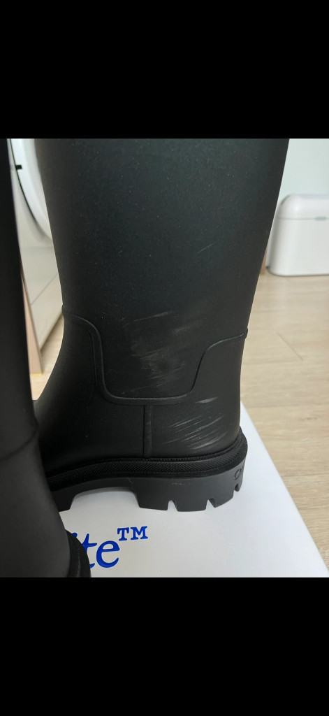 Off-White 오프화이트 레인부츠 블랙 44 for rainy days 이미지