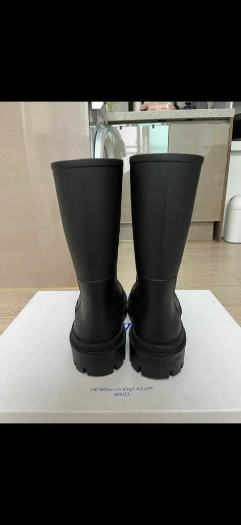 Off-White 오프화이트 레인부츠 블랙 44 for rainy days 이미지