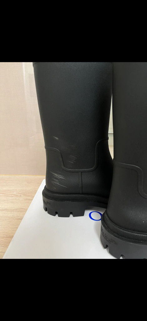 Off-White 오프화이트 레인부츠 블랙 44 for rainy days 이미지