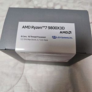 AMD 라이젠 9800X3D 판매합니다.. 이미지