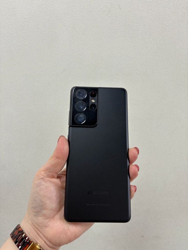 (부산중고폰) 갤럭시s21울트라 블랙 256기가 공기계 판매해요 이미지