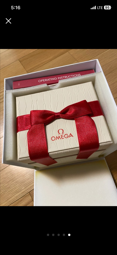 오메가 씨마스터 콤비 여성시계 이미지