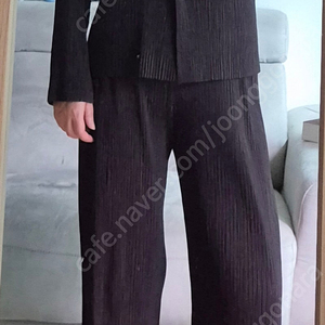 정품 이세이미야케 플리츠플리즈ISSEYMIYAKE 해칭플리츠 팬츠 이미지