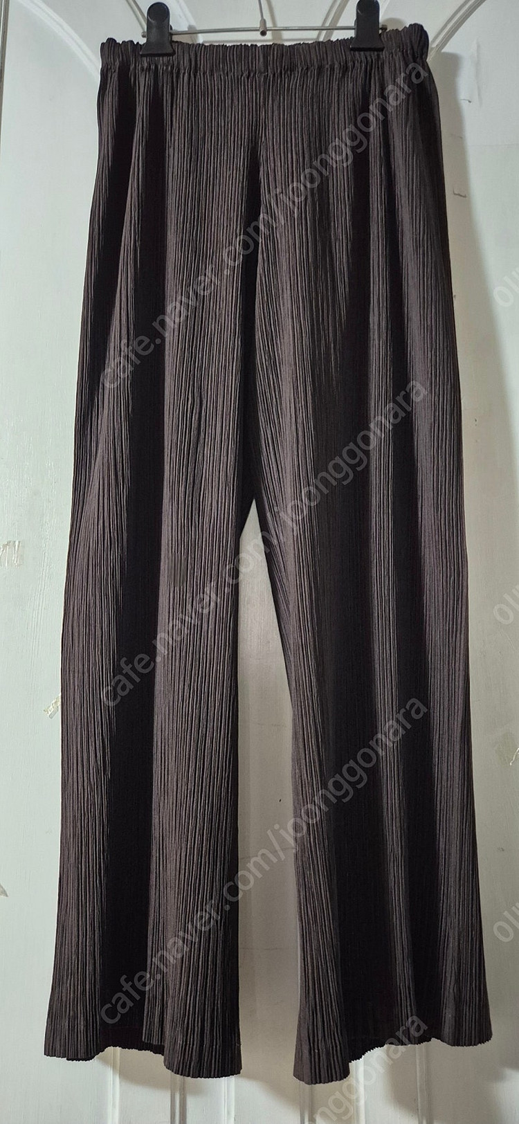 정품 이세이미야케 플리츠플리즈ISSEYMIYAKE 해칭플리츠 팬츠 이미지