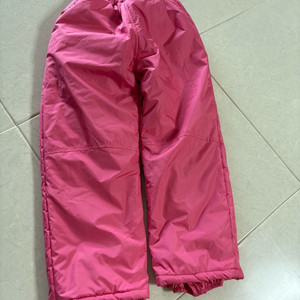 아동용 핑크 스키복바지120 사이즈 이미지