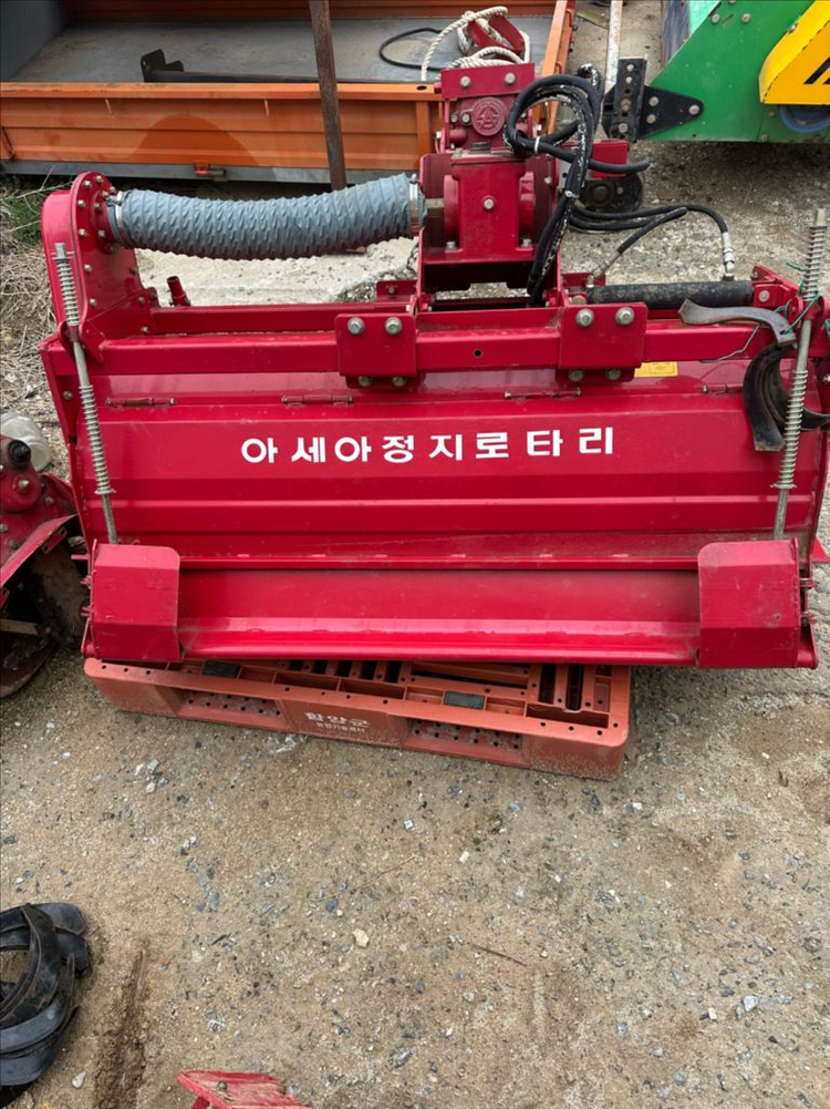 아세아 승용관리기 로터리 이미지