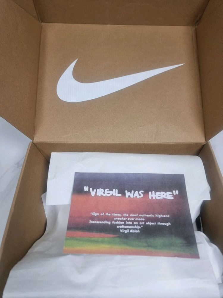 루이비통 나이키 에어포스1 로우 화이트 버질아블로.44 이미지