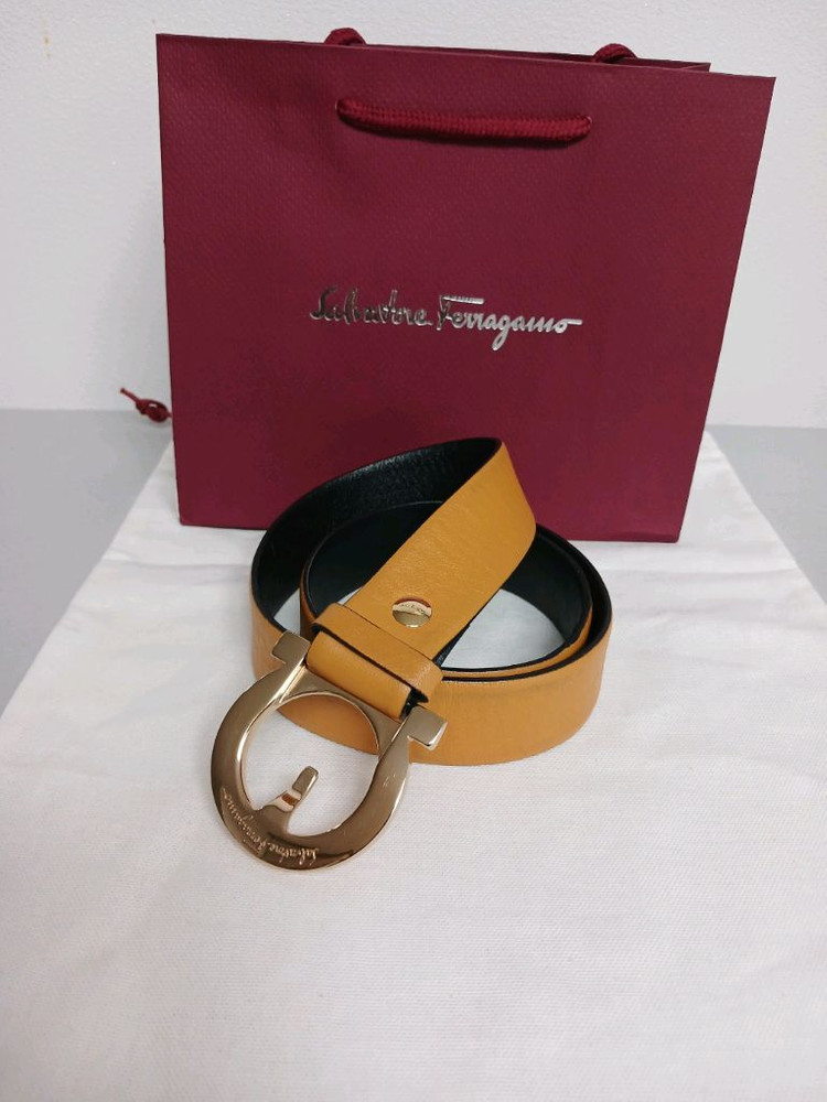 페라가모 금장 여성벨트 정품 이미지