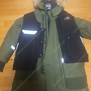 뉴발란스 카메라맨 프로 패딩 카키 95사이즈 이미지