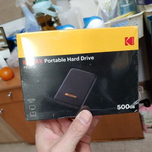 강추 ㅡ 휴대용 외장하드 500GB ㅡ 미개봉 이미지