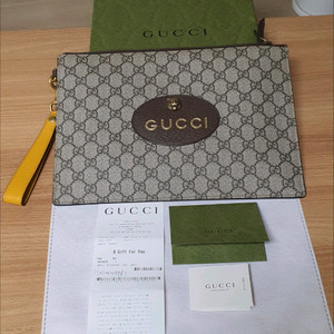 구찌 네오빈티지 클러치백 정품S급(영수증O)프라다루이비통디올고야드샤넬셀린느보테가생로랑버버리발렌시아가가방 이미지