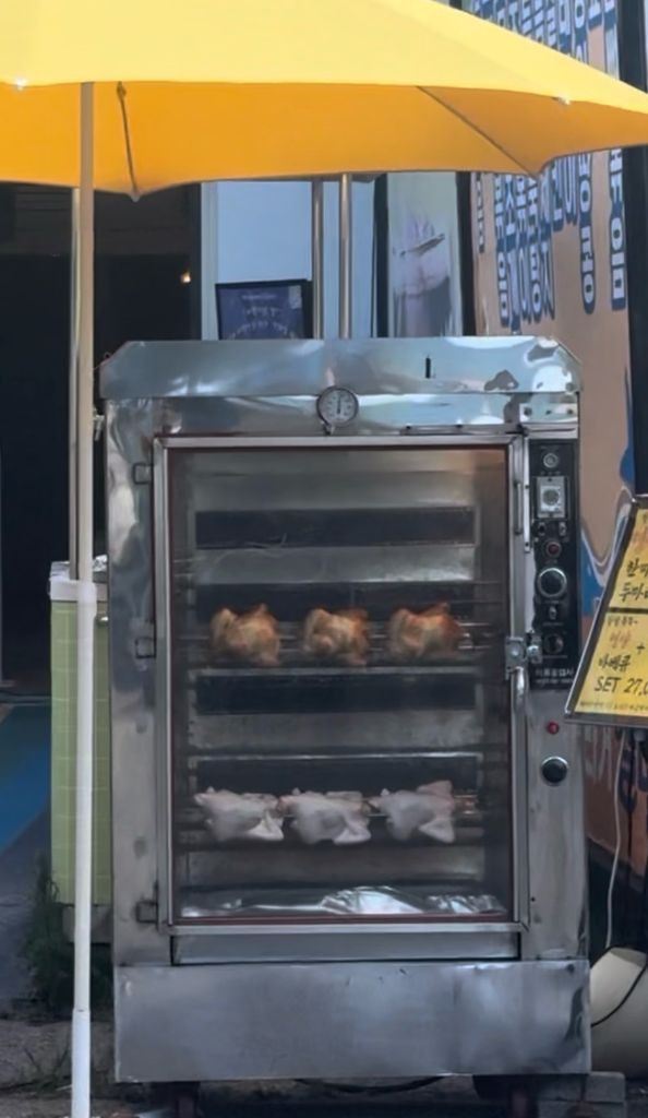 업소용 전기구이 통닭기계 이미지