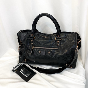 발렌시아가 모터백 블랙 이미지