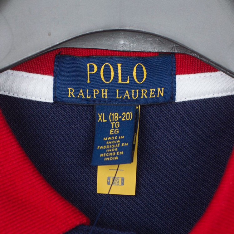 [키즈L,XL]폴로랄프로렌키즈 베이스볼 카라티 팝니다 이미지