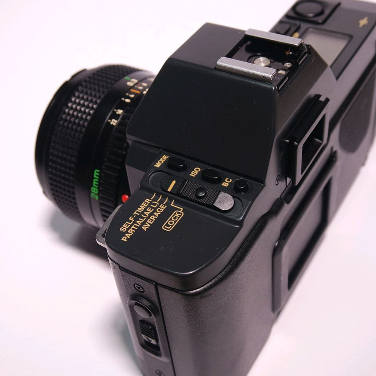 캐논 T70 필름카메라 + 캐논 FD 28mm f2.8 빈티지렌즈 이미지