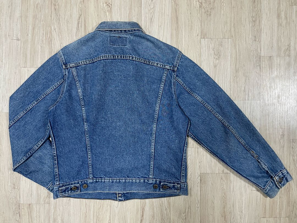100) 80s 리바이스 3rd 중청워싱 4포켓 데님자켓(미국제)RRL&LVC&폴로 이미지